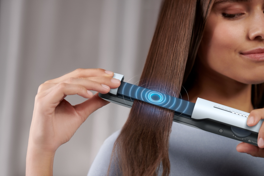 PHILIPS BHS520 - Piastra capelli Philips 12 temp.