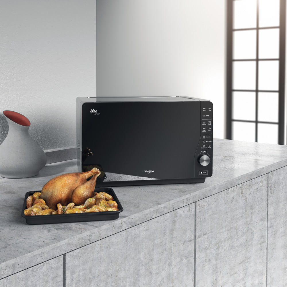 WHIRLPOOL MWF427SL - Whirlpool Mikrowelle 25L mit Grill WHIRLPOOL MWF427SL - Whirlpool Mikrowelle 25L mit Grill