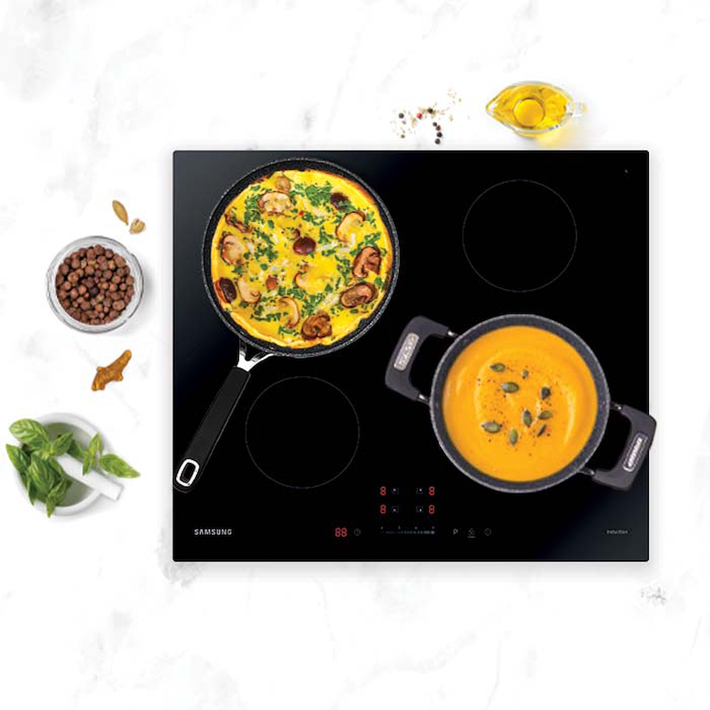 SAMSUNG NZ64T3707AKET - NZ64T3707AKET 0529917 P.COTT.INDUZ.60CM 4ZONE TOUCH VETROCER.NERO