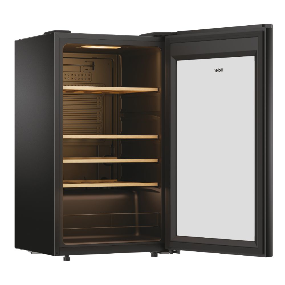 HAIER HWS34GGH1 - Weinkühlschrank 34 Flaschen Schwarz