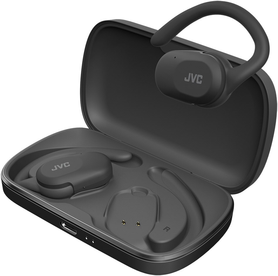 JVC HANP40TBU - auricolari open-ear wireless neri