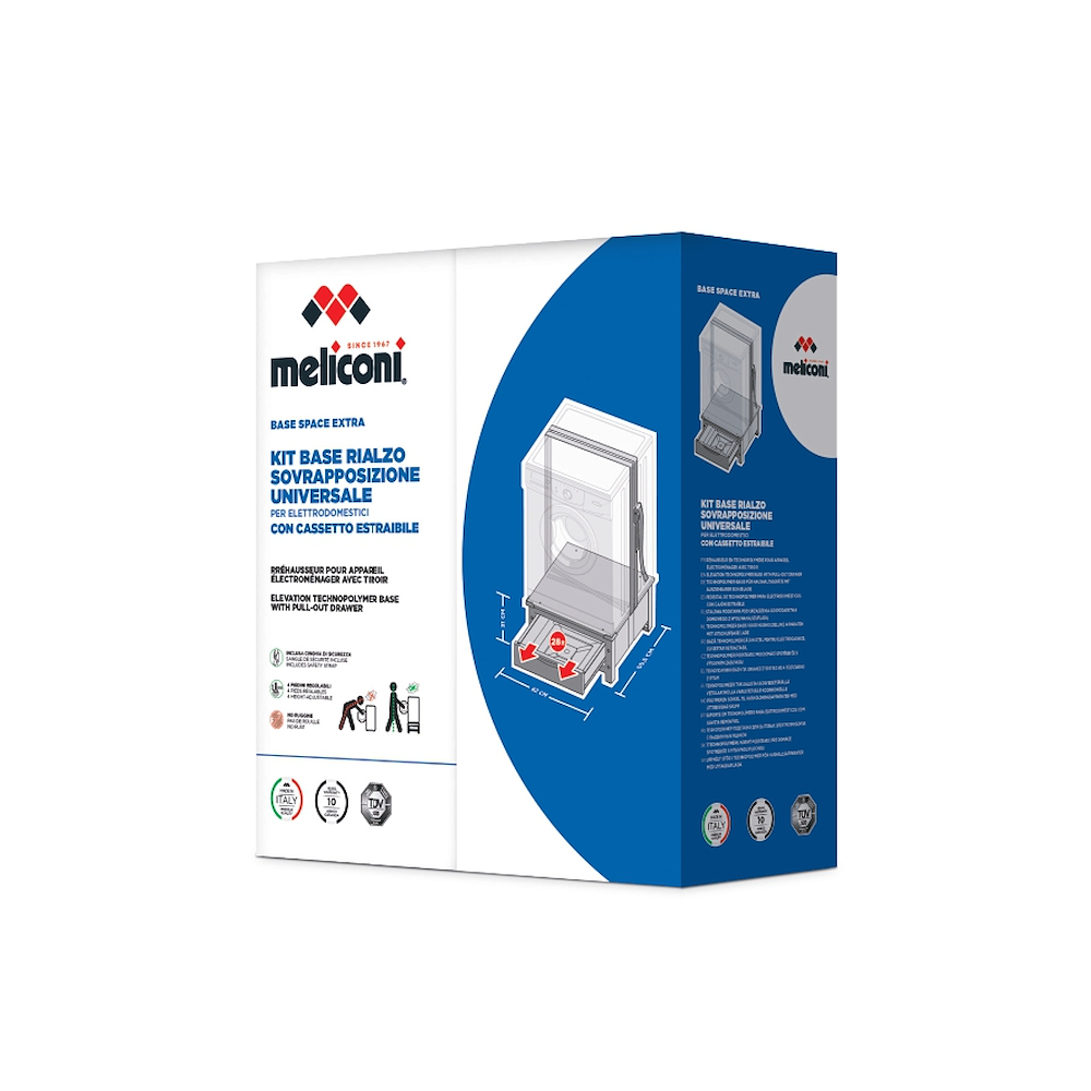 MELICONI 656144 - Höhenverstellung für Waschmaschinen MELICONI 656144 - Höhenverstellung für Waschmaschinen
