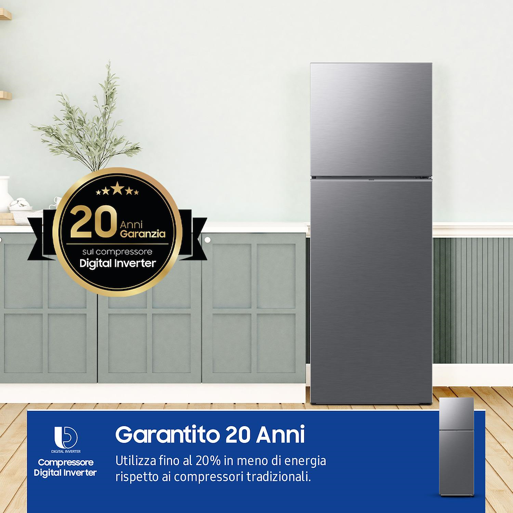 SAMSUNG RT31CG5624S9 - Frigorifero Samsung EcoFlex Doppia Porta