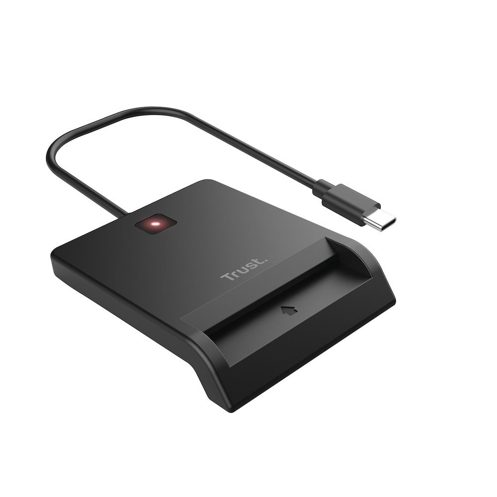 TRUST 26253 - USB-C Smartkartenleser
