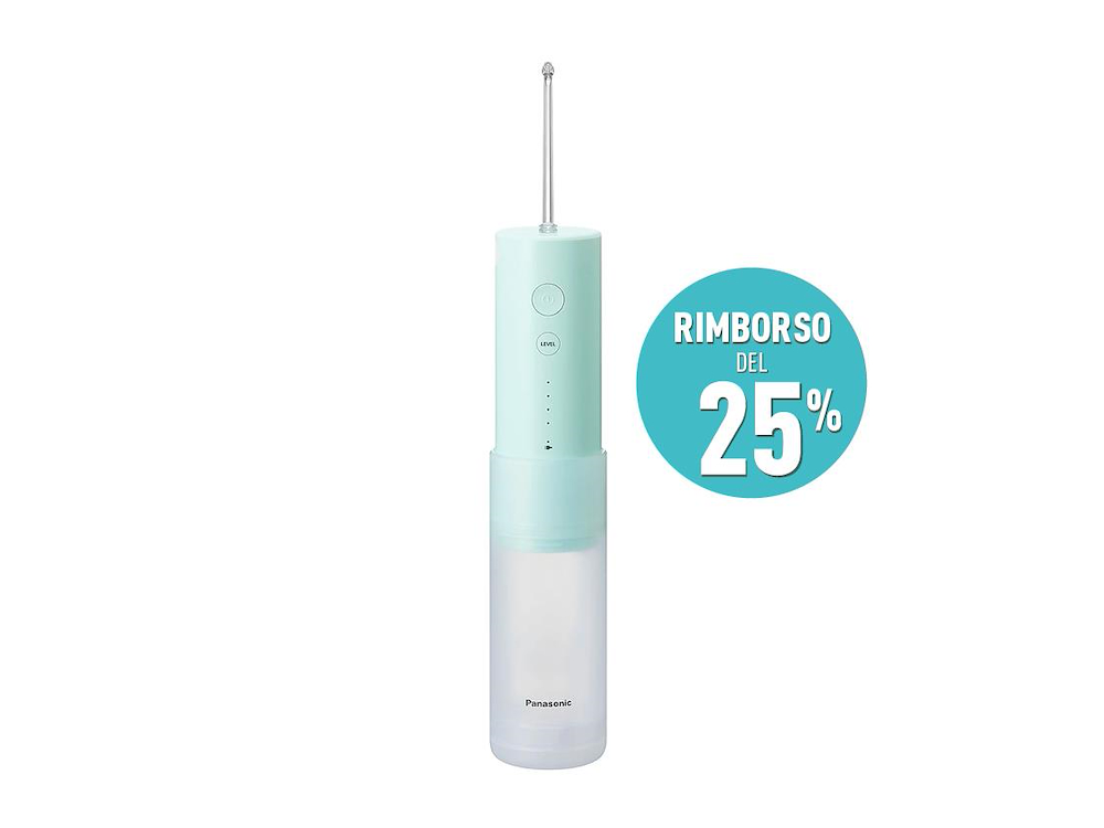 PANASONIC EWDJ4BG503 - Panasonic EW-DJ4B-G503 Reise-Munddusche mit Ultraschalltechnologie