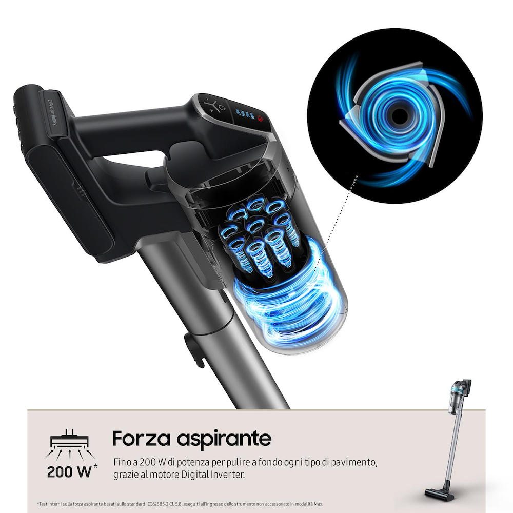 SAMSUNG VS20B75AGR1 - Samsung Jet 75E Pet Akku-Staubsauger