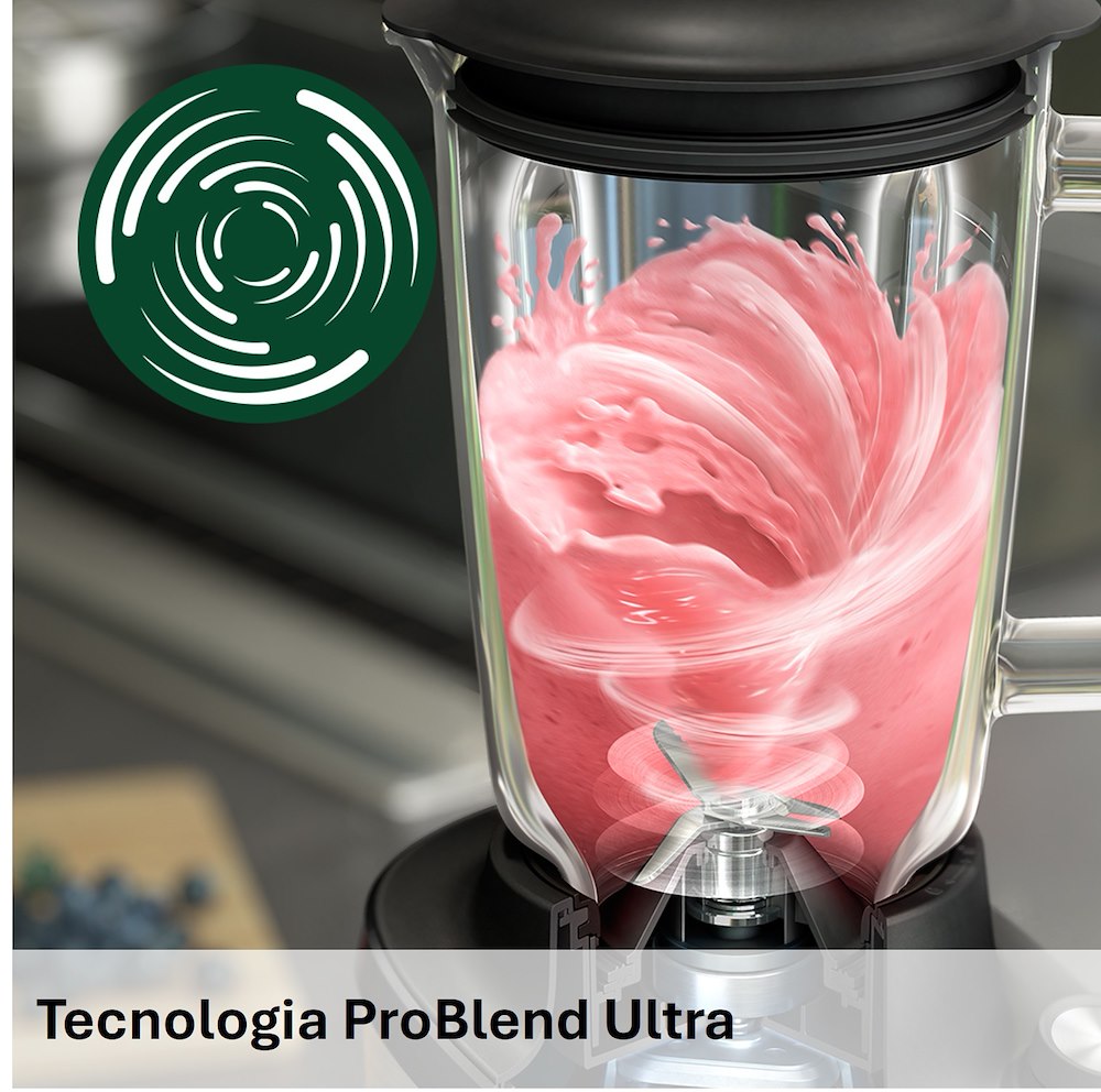 PHILIPS HR3760 - Frullatore ad alta velocità Philips Serie 7000 HR3760