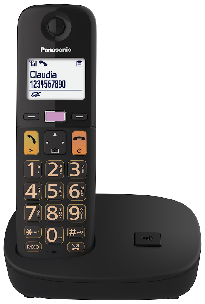 PANASONIC KXTGU110EXB - Cordless Telefon 1,8'' mit Display