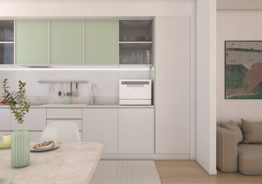 CANDY CP6E51LW - Candy 6 Plätze Geschirrspüler freistehend