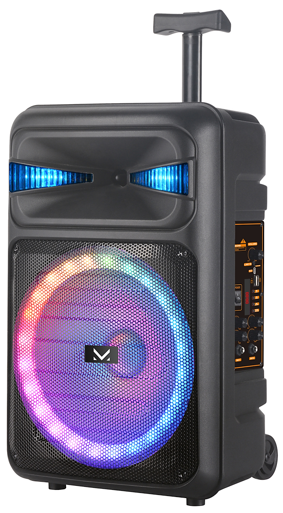 MAJESTIC FIRET5BK - Majestic Fire T5 Bluetooth-Lautsprecher mit Trolley