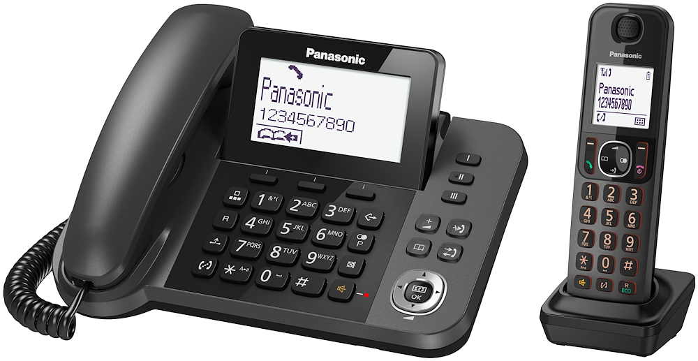 PANASONIC KXTGF310EXM - 2-in-1 DECT Telefon mit Anrufbeantworter
