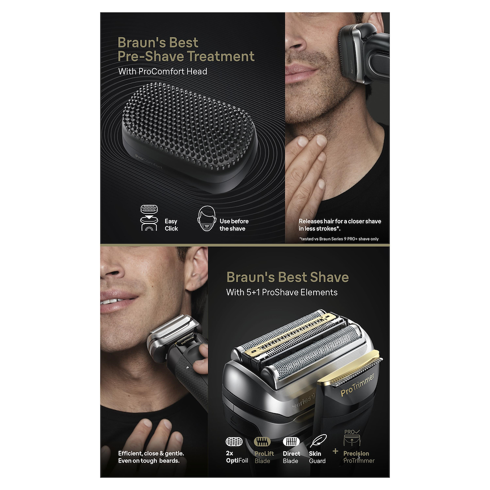 BRAUN 9590CC - Braun Series 9 PRO+ Elektrorasierer