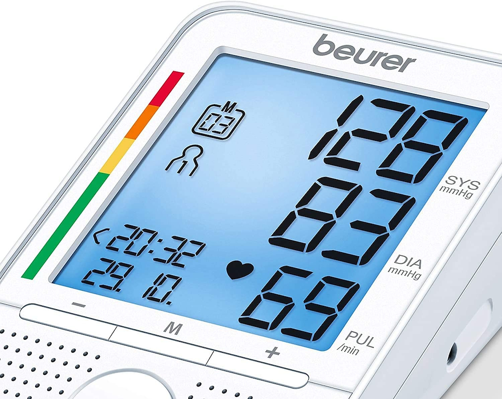 BEURER BM49 - Beurer BM49 Misuratore di pressione da braccio con funzione vocale BEURER BM49 - Beurer BM49 Misuratore di pressione da braccio con funzione vocale