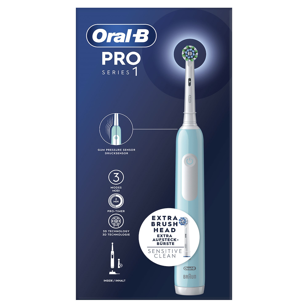 ORAL-B PRO1TURQUOISE - Oral-B Pro Series 1 Spazzolino Elettrico Turchese