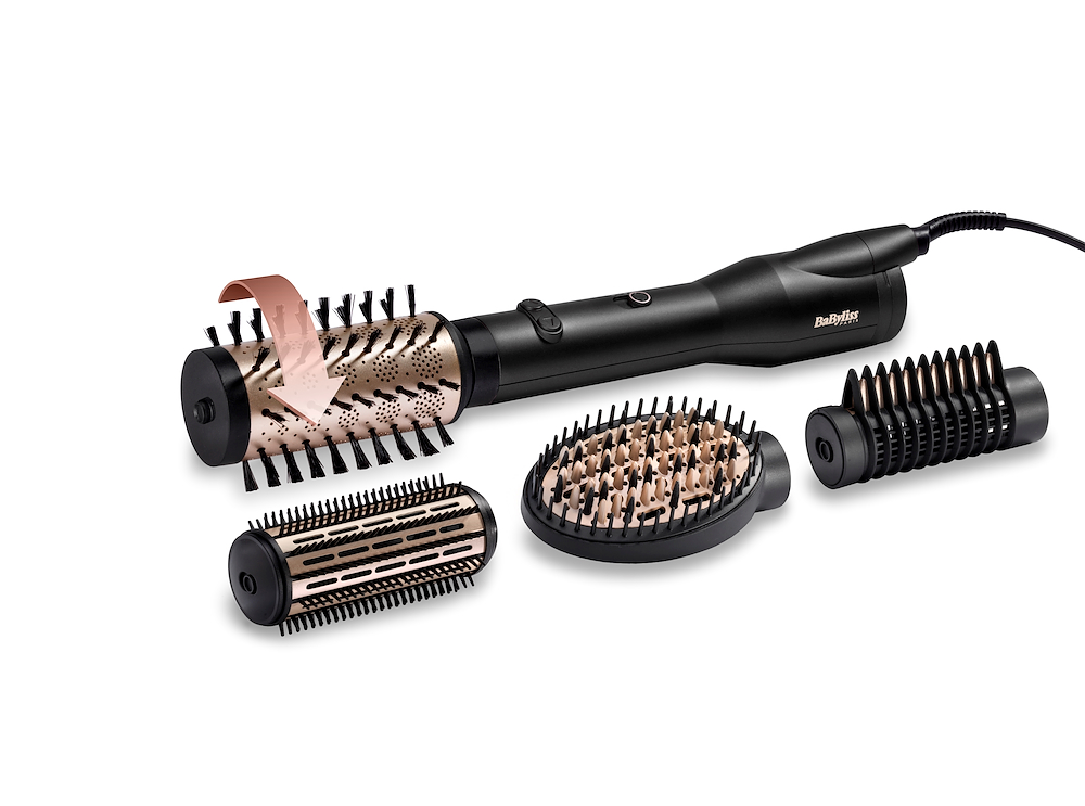 BABYLISS AS970E - Spazzola Rotante 650W con Accessori