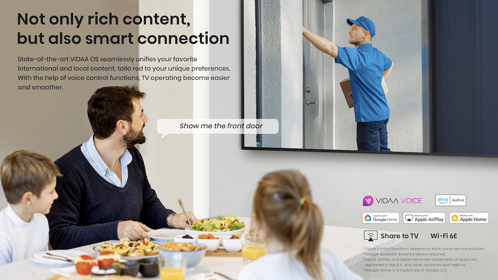 HISENSE 55A86N - Smart TV OLED 55 Zoll 4K