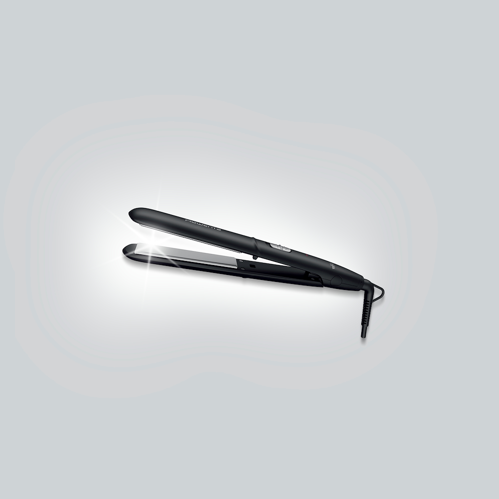 ROWENTA SF1810 - Piastra per Capelli Nero/Argento
