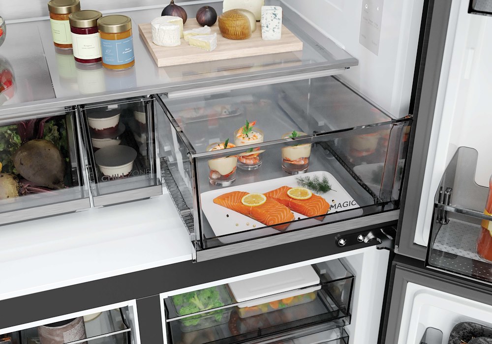 HAIER HCR59F18DNMM - Frigorifero Multiporta NoFrost 706L Inox