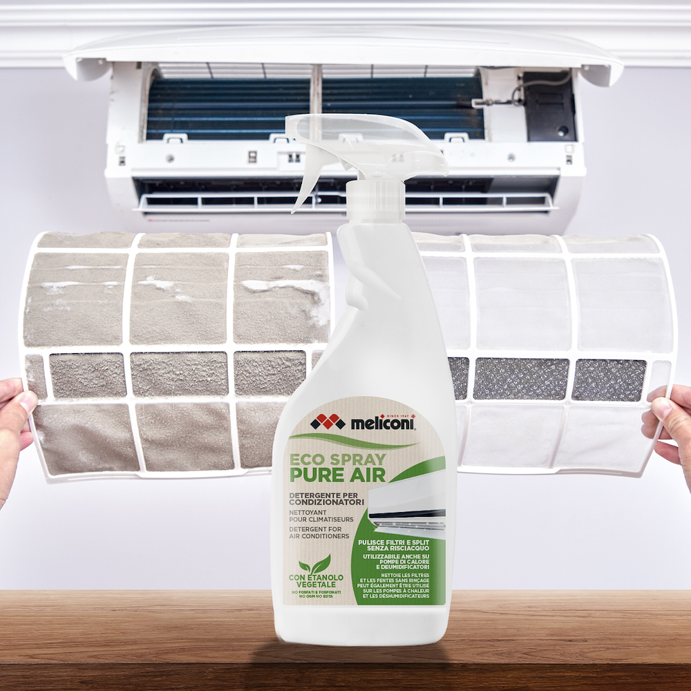 MELICONI 621028 - Spray Ecologico Pure Air Meliconi per Condizionatori