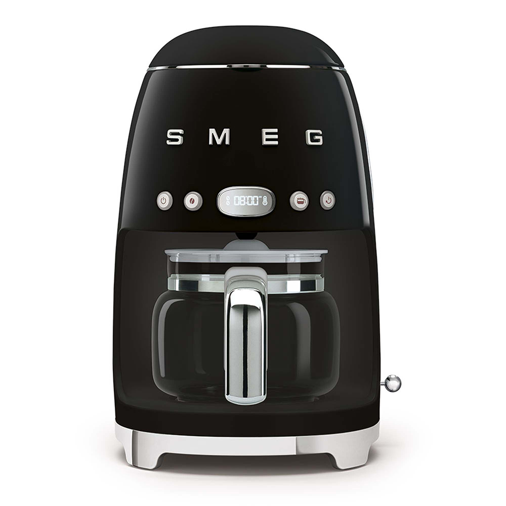 SMEG DCF02BLEU - Caffettiera 50's Nera LUCIDO SMEG DCF02BLEU - Caffettiera 50's Nera LUCIDO