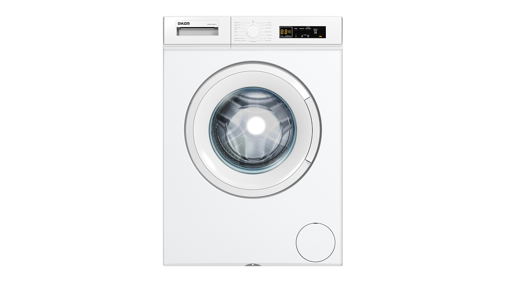 DIKOM DKW0710NDT0 - Waschmaschine 7 kg, Klasse D, 15 Programme