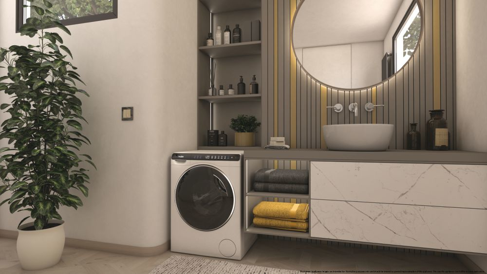 HAIER HW50BP12307 - Lavatrice Slim Haier 5kg WiFi