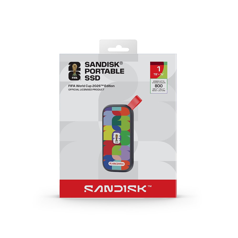 SANDISK SDSSDE30F1T00G25 - Tragbare SSD FIFA 2026