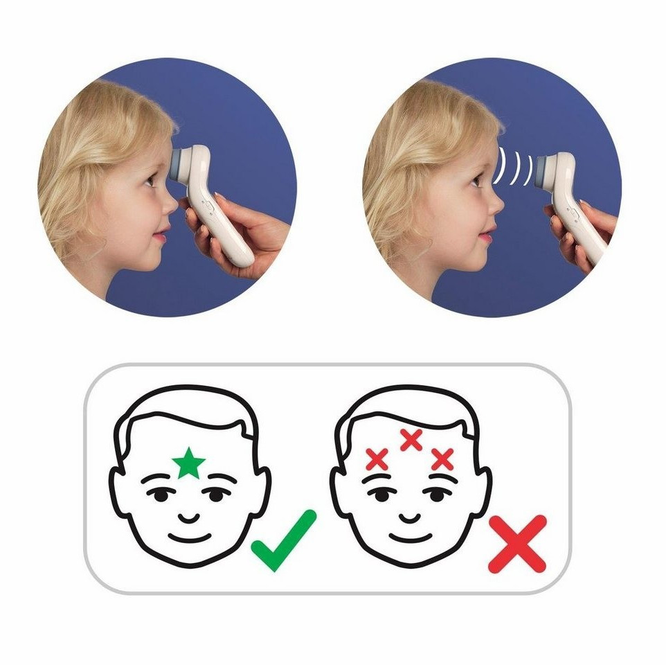 BRAUN NTF3000 - Braun NTF3000 Berührungsloses Stirnthermometer