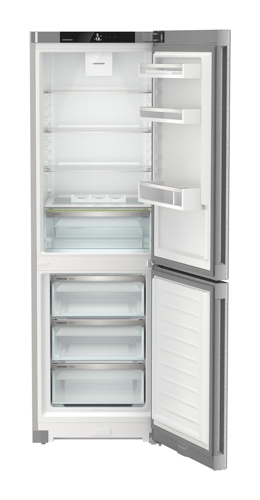 Liebherr CNSDC5203 - Combinazione Frigorifero-Congelatore NoFrost Argento