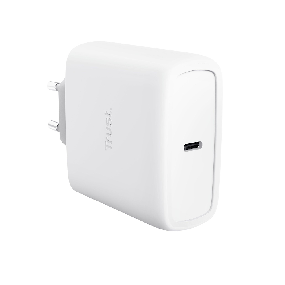 TRUST 25524 - Caricabatteria USB-C 65W Trust Maxo Bianco