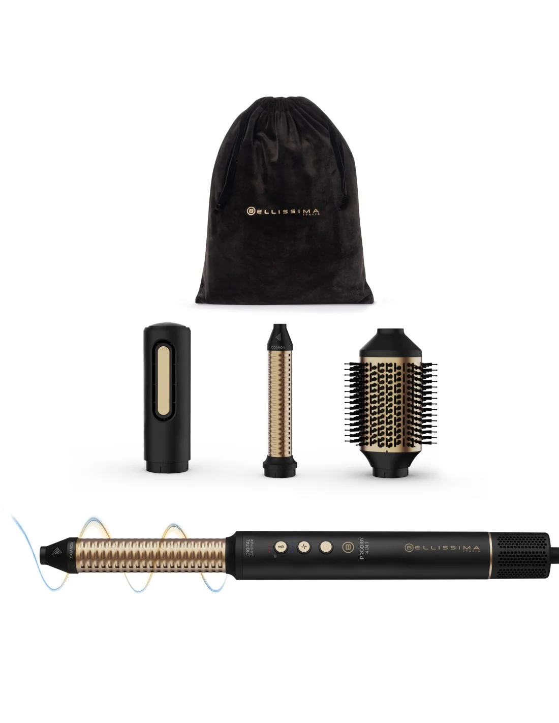 IMETEC 21006 - Prodigy 4-in-1 Haarstyler