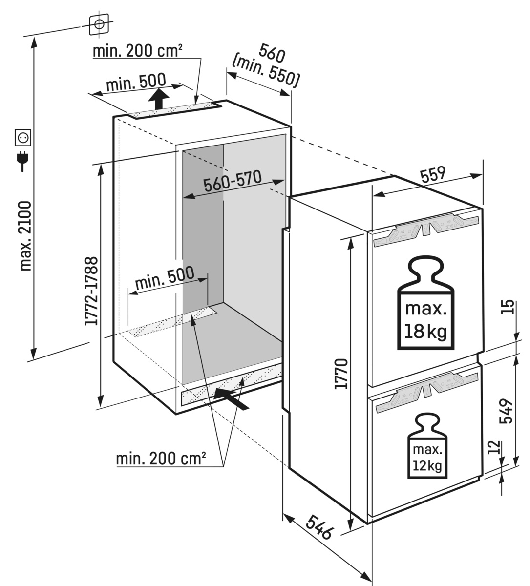 LIEBHERR ICBBI5122 - Liebherr ICBbi 5122 Plus BioFresh
