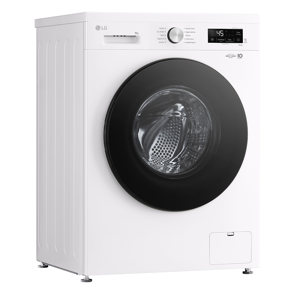 LG F4NX1009NWB - 9kg Smart-Waschmaschine mit Wi-Fi