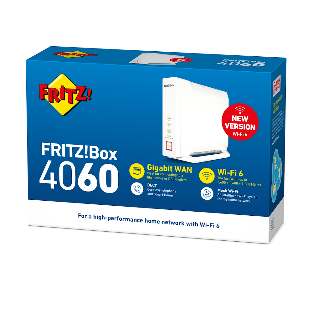 FRITZ! 20002952 - Box 4060 Router Wi-Fi 6