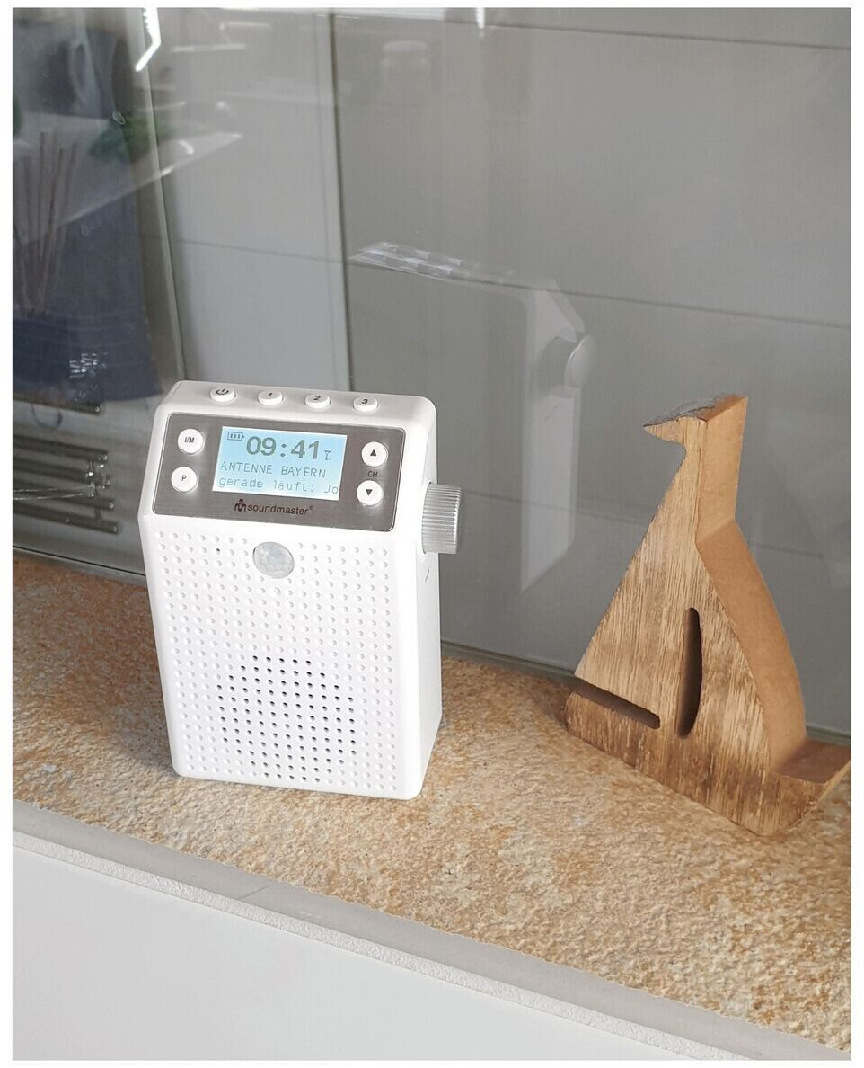 SOUNDMASTER DAB60WE – Kompaktes Steckdosenradio mit DAB+, Bluetooth und Bewegungsmelder