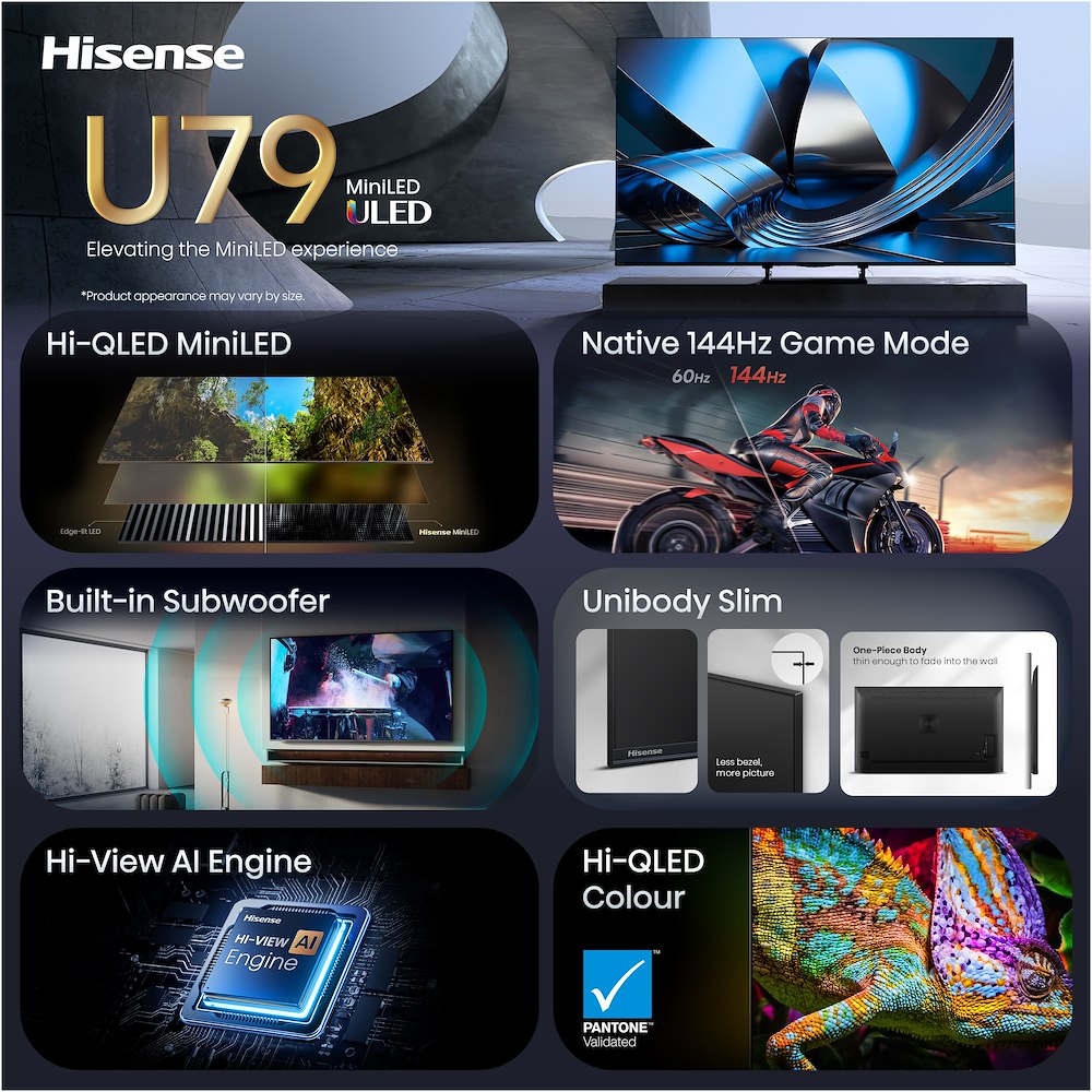 HISENSE 65U79SE - TV MiniLED 65" 4K Ultra HD