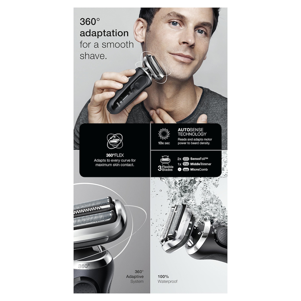 BRAUN 71N1000S - Rasoio elettrico Braun Series 7