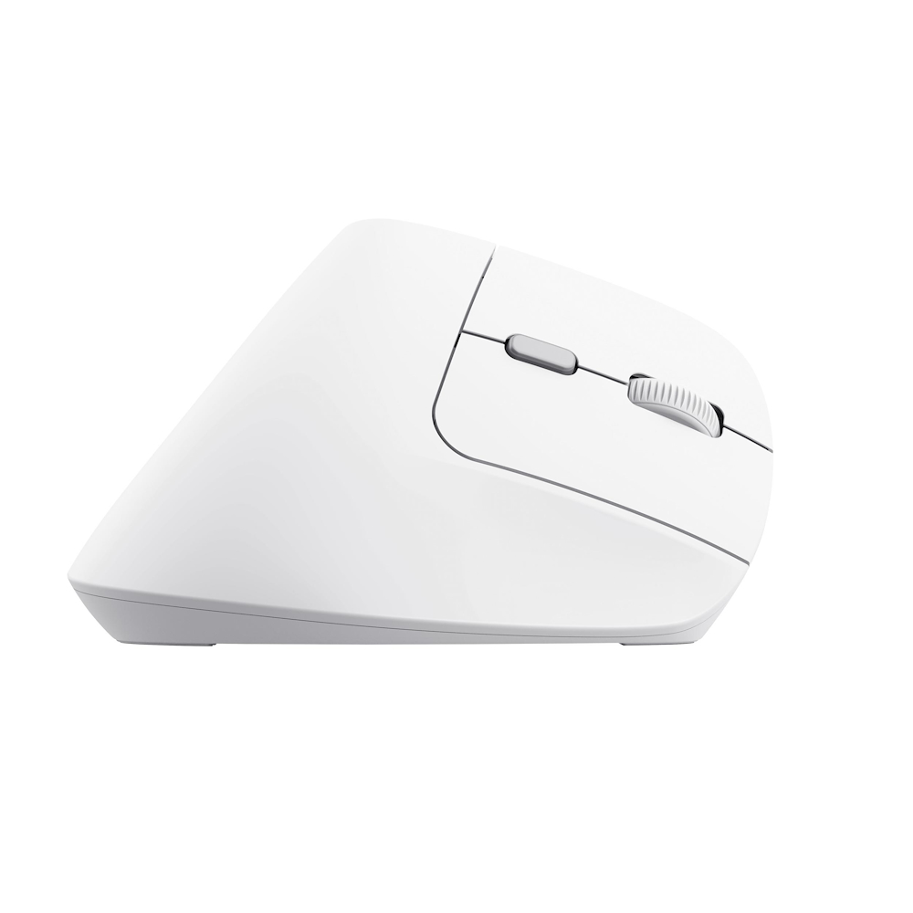 TRUST 25398 - Mouse wireless ergonomico bianco