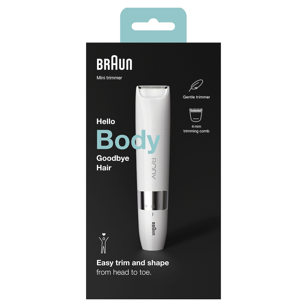 BRAUN BS1000 - Braun Body Mini Trimmer BS1000 BRAUN BS1000 - Braun Body Mini Trimmer BS1000