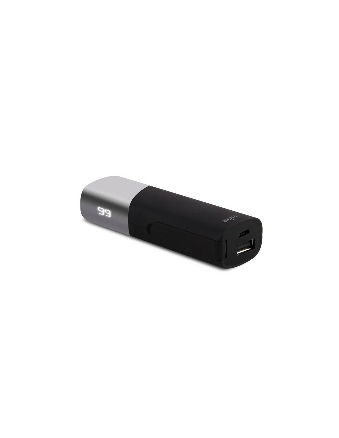 PURO BB25P1LEDBLK - Premium Powerbank 2500mAh mit LED-Licht