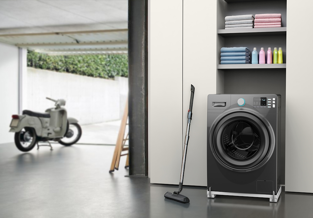 MELICONI 656149 - Base Slim Meliconi con Ruote e Freni