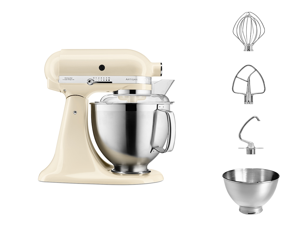 KITCHENAID 5KSM185PSEAC - KitchenAid Küchenmaschine 4,8L Creme