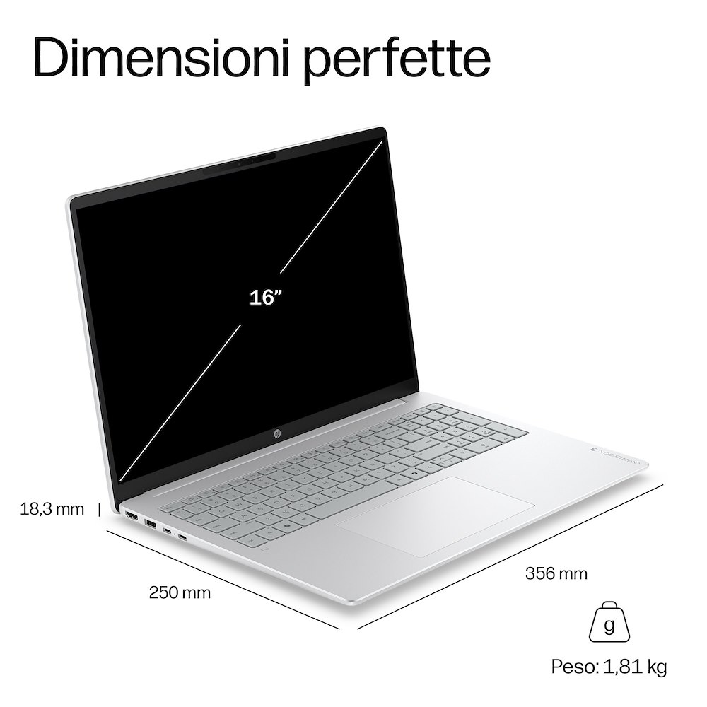 HP DW0H9EA - OmniBook 3 Laptop Next Gen AI 16"