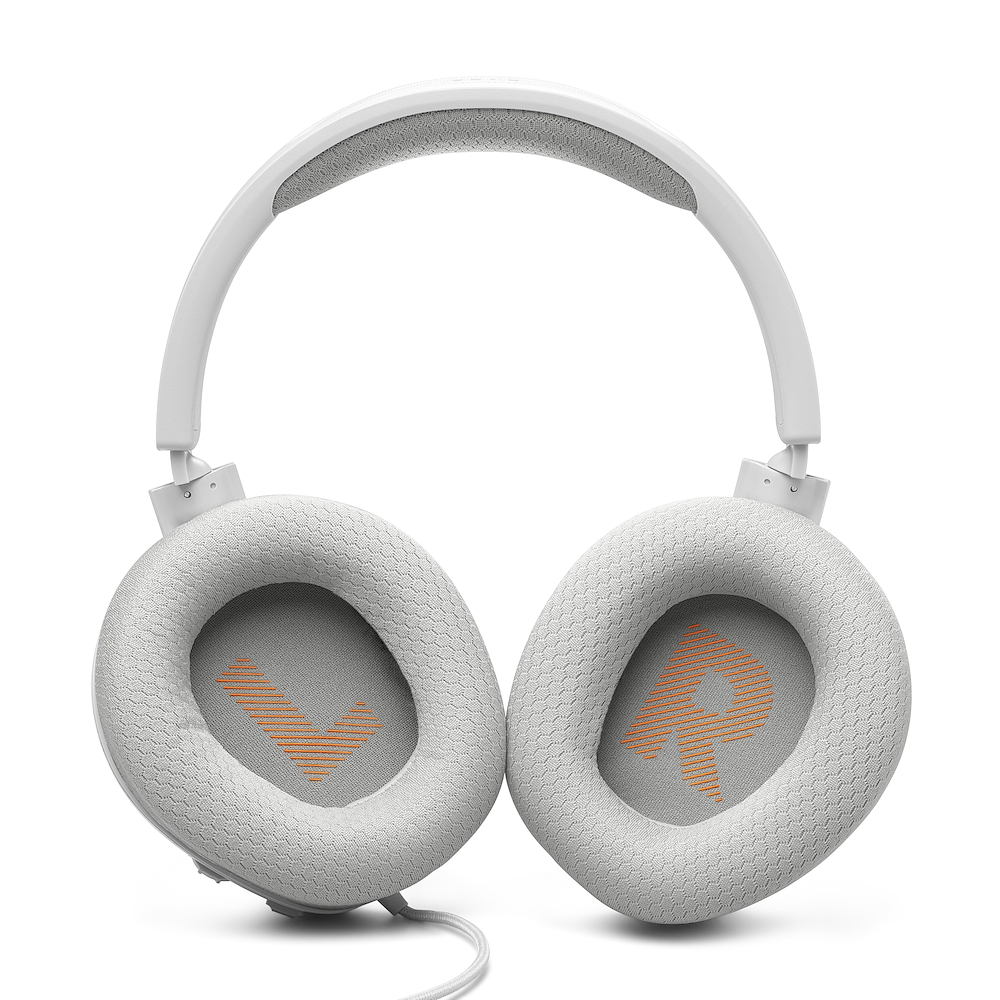 JBL JBLQTUM100M2WHT - Cuffie da gaming cablate bianche
