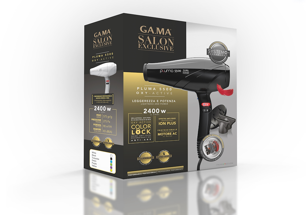 GAMA SH0901 - Gama Haartrockner Pluma 5500