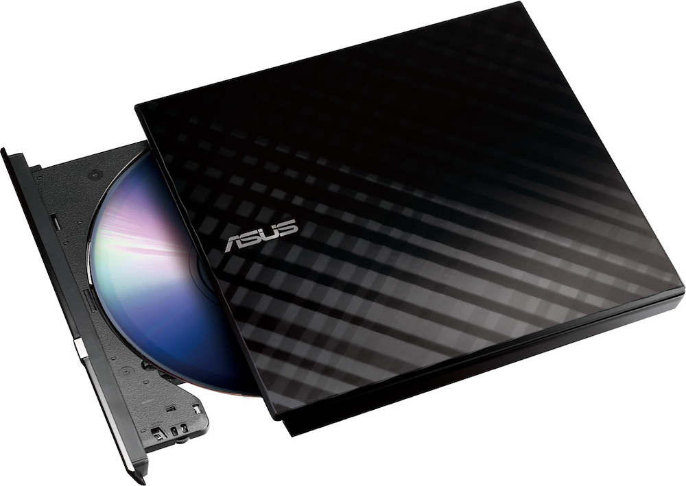 ASUS SDRW08D2SULITEBLACK - Tragbarer DVD-Brenner
