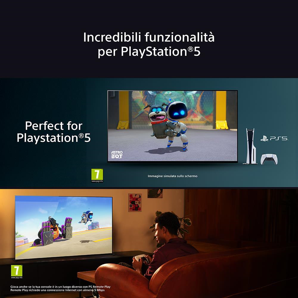 SONY K65XR8M25B - K65XR8M25B 0721308 TV QD-OLED 65"UHD 4K DVBT2/S2 SMART GOOGLE TV