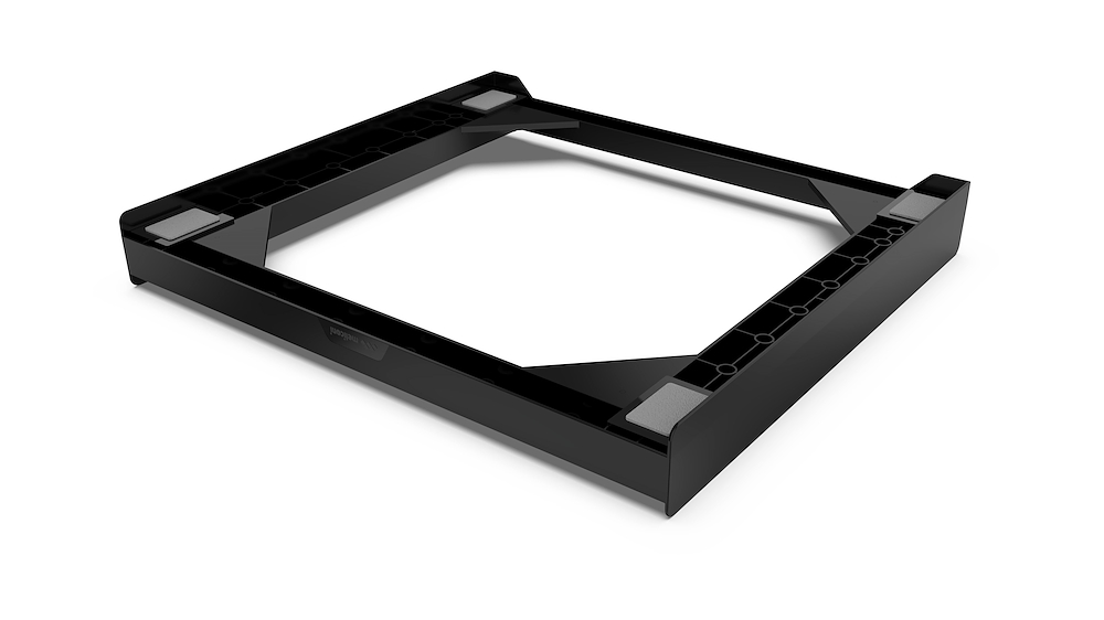 MELICONI 656138 - 656138 0718626 Verbindungs-Kit für Waschmaschine und Trockner – Schwarz