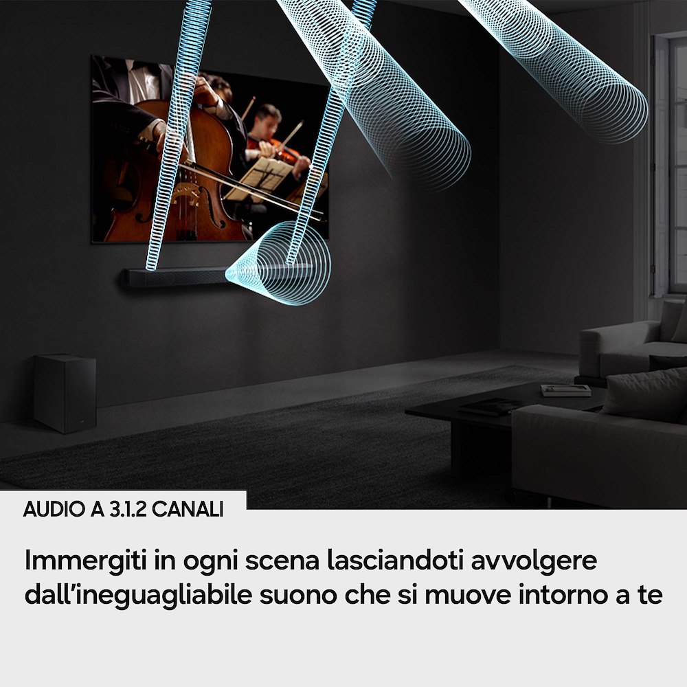 SAMSUNG HW-Q600H - Soundbar 3.1.2 canali