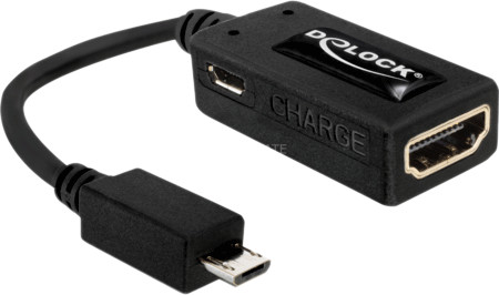 DELOCK 65314 - Delock MHL Micro USB Adapter auf HDMI DELOCK 65314 - Delock MHL Micro USB Adapter auf HDMI